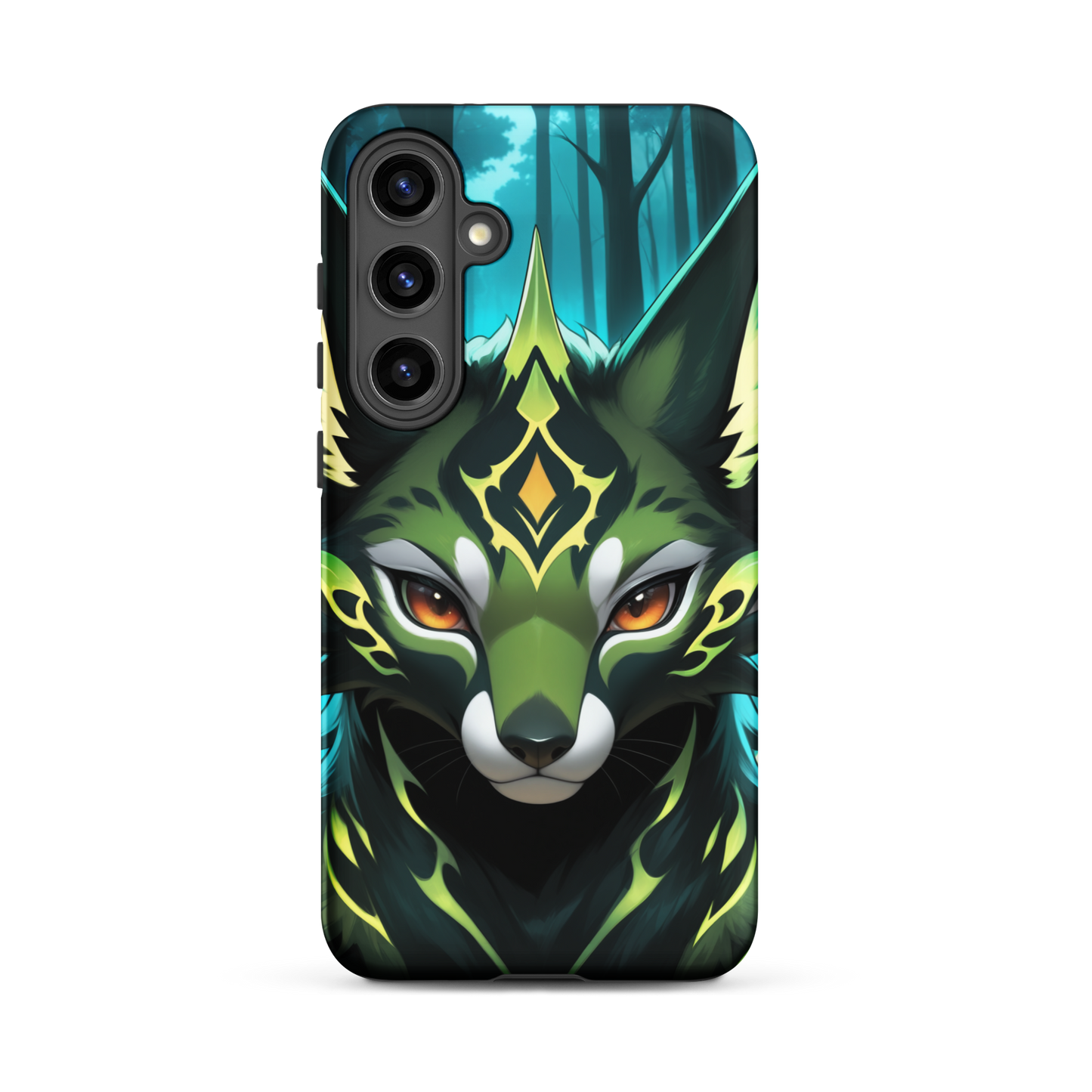 Coque Samsung® Félin Magique - Samsung Galaxy S24 Plus - Double Couche Rigide - SoulCase