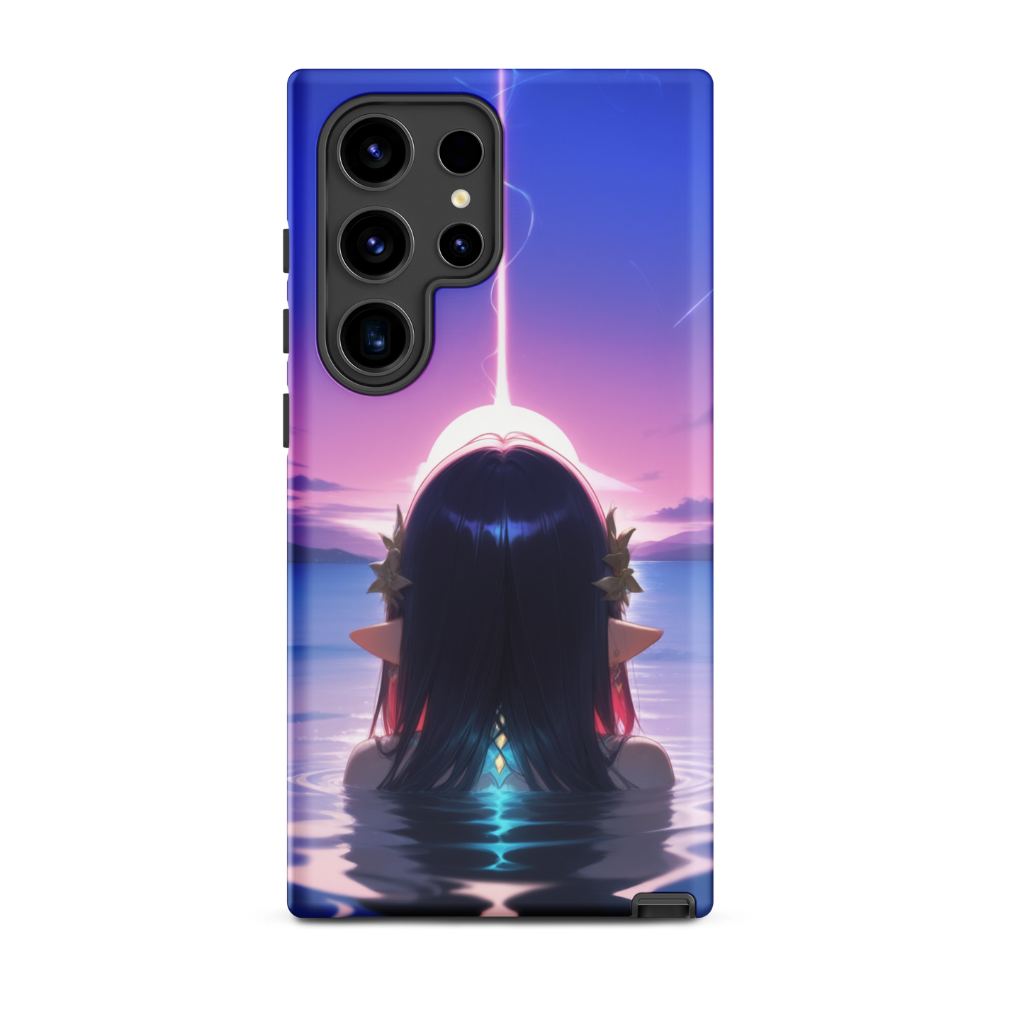Coque Samsung® femme aquatique - Samsung Galaxy S24 Ultra - Double Couche Rigide - SoulCase