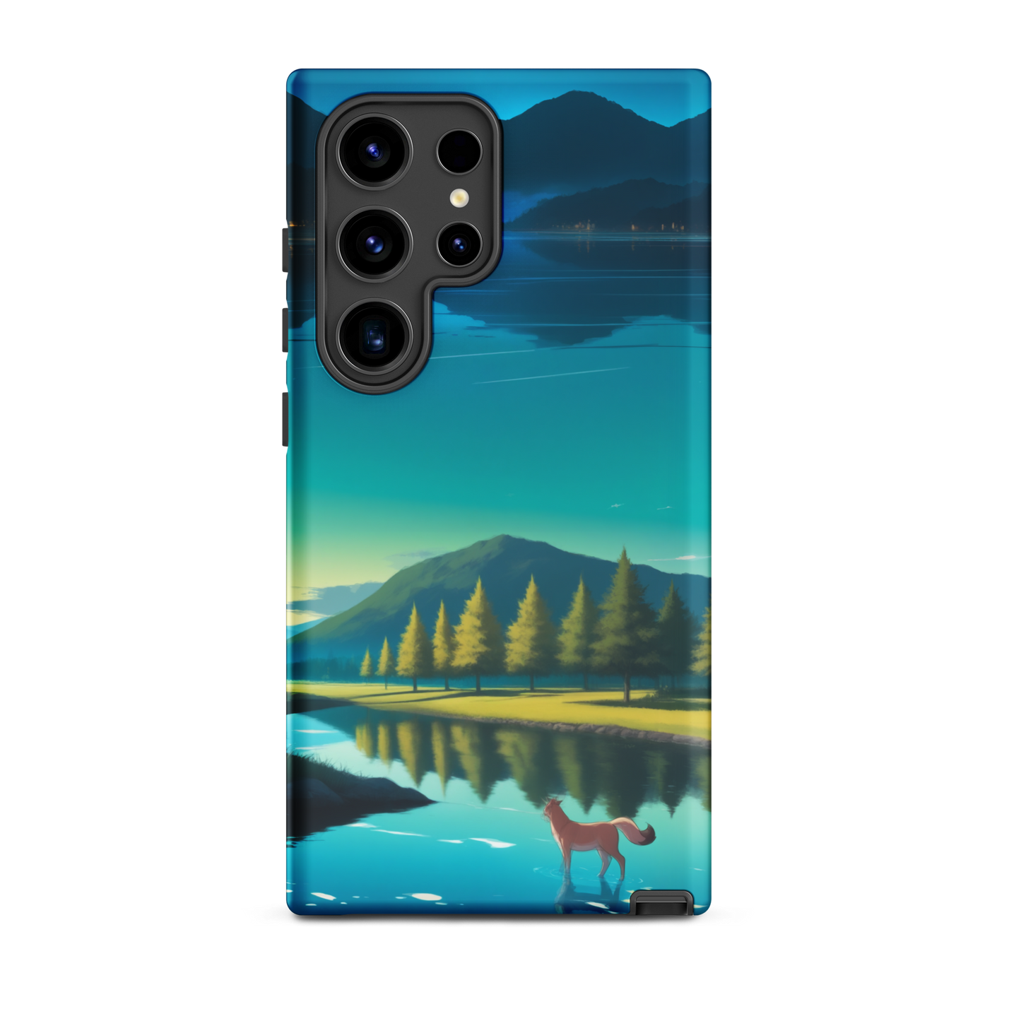 Coque Samsung® Mondes Miroirs - Samsung Galaxy S24 Ultra - Double Couche Rigide - SoulCase