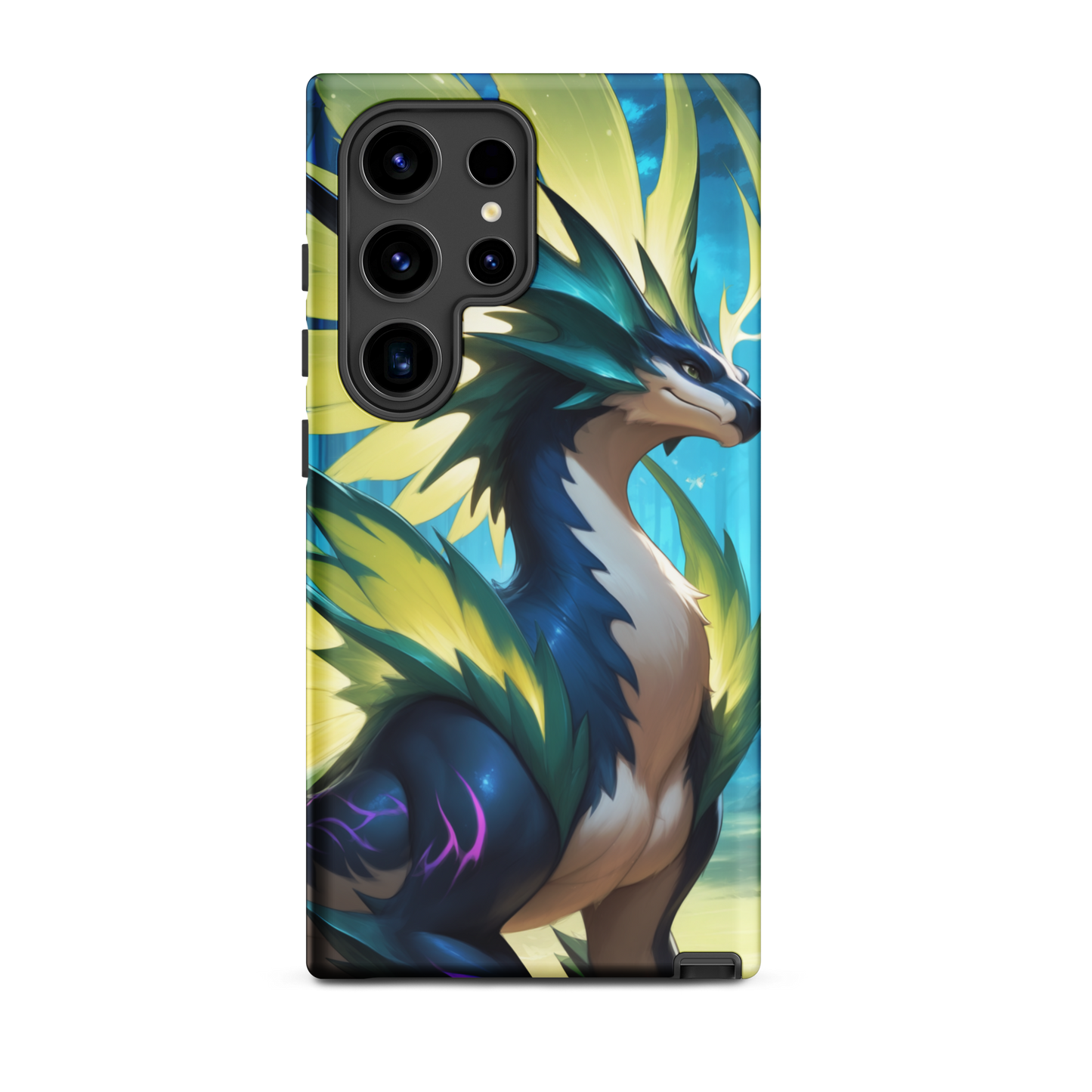 Coque Samsung® Dragon Sylvestre - Samsung Galaxy S24 Ultra - Double Couche Rigide - SoulCase