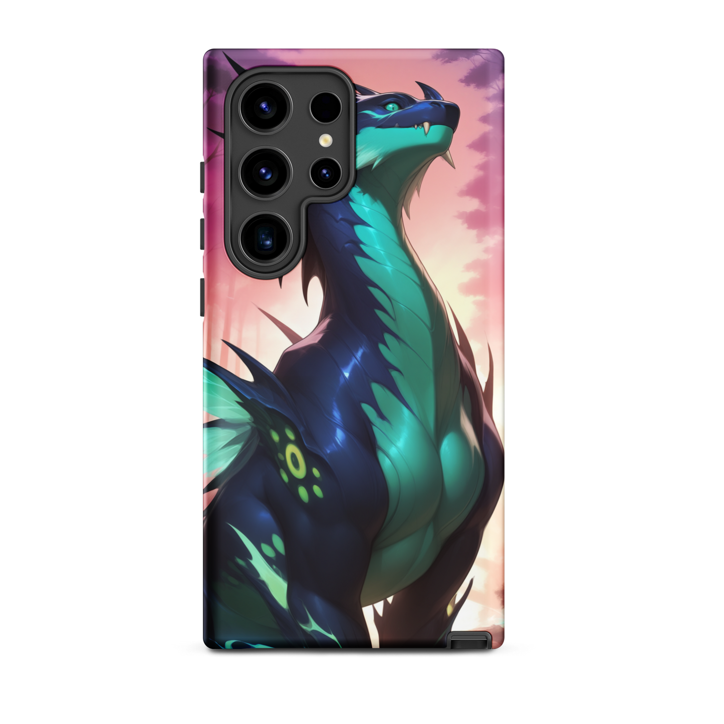 Coque Samsung® Bravoure d’une bête - Samsung Galaxy S24 Ultra - Double Couche Rigide - SoulCase
