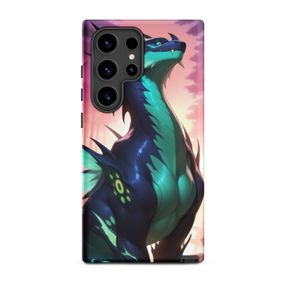 Coque Samsung® Bravoure d’une bête - Samsung Galaxy S24 Ultra - Double Couche Rigide - SoulCase