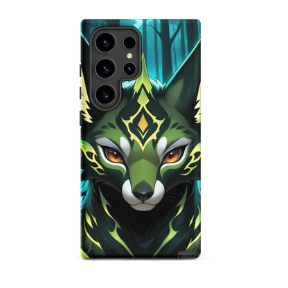 Coque Samsung® Félin Magique - Samsung Galaxy S24 Ultra - Double Couche Rigide - SoulCase