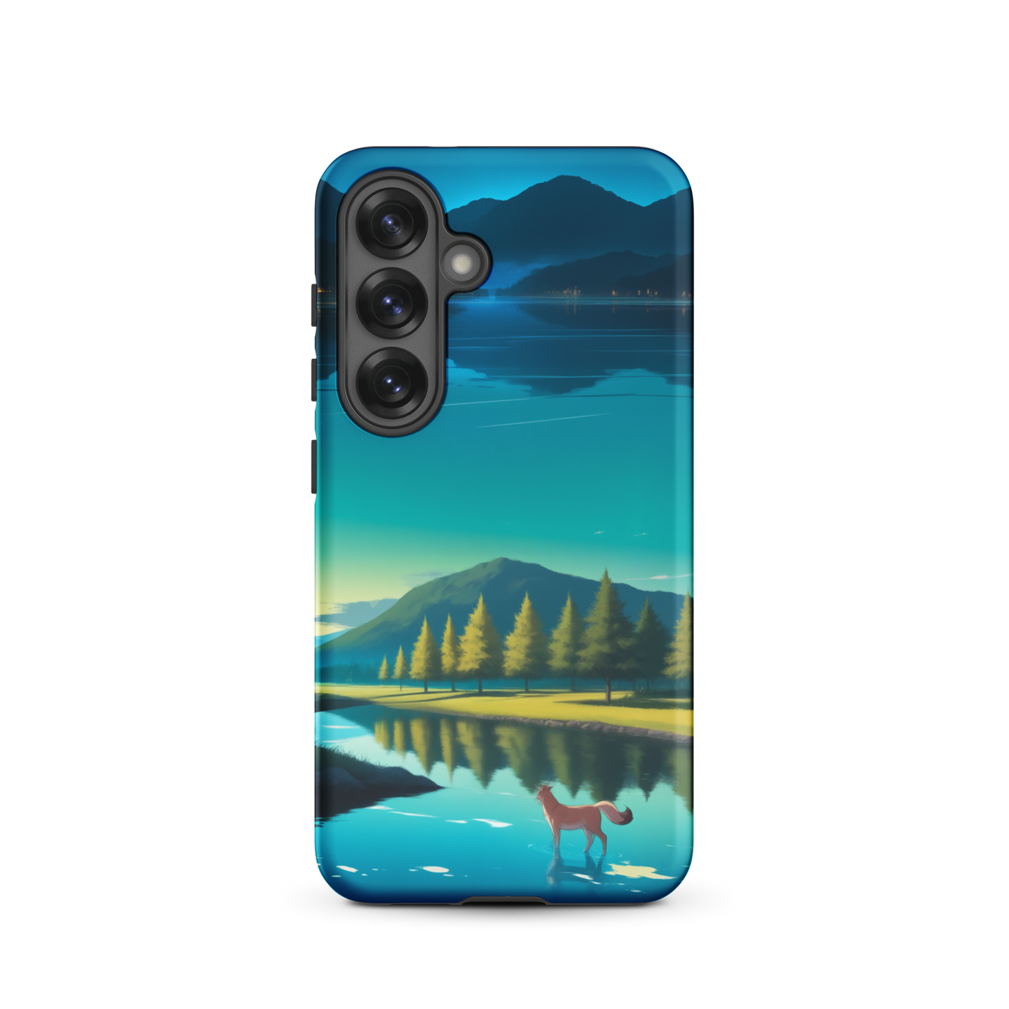 Coque Samsung® Mondes Miroirs - Samsung Galaxy S25 - Double Couche Rigide - SoulCase