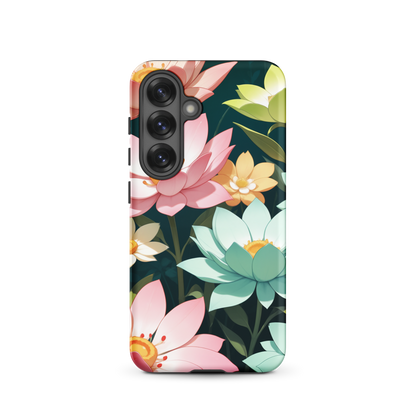 Coque Samsung® Jardin Fleuri - Samsung Galaxy S25 - Double Couche Rigide - SoulCase