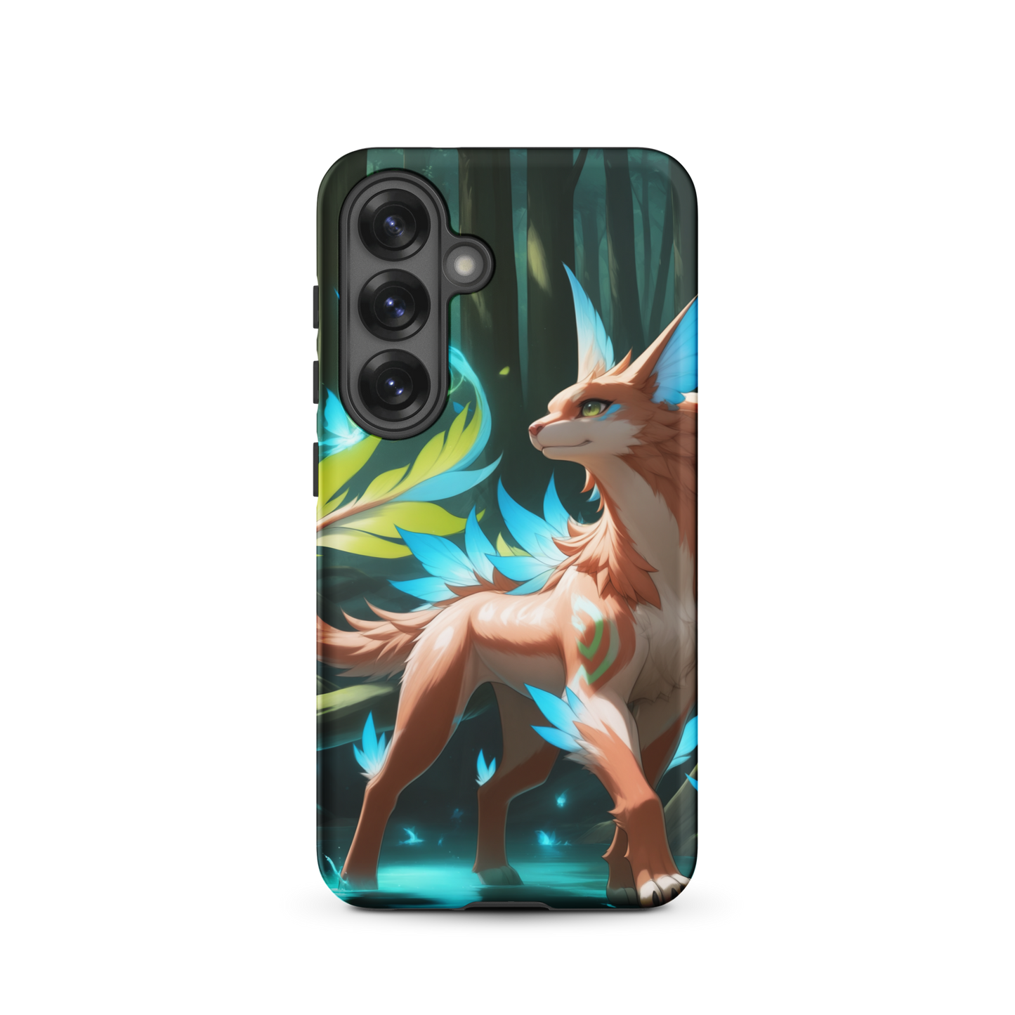Coque Samsung® Félin de la forêt - Samsung Galaxy S25 - Double Couche Rigide - SoulCase