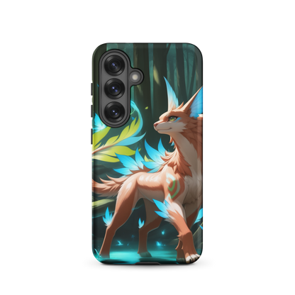 Coque Samsung® Félin de la forêt - Samsung Galaxy S25 - Double Couche Rigide - SoulCase