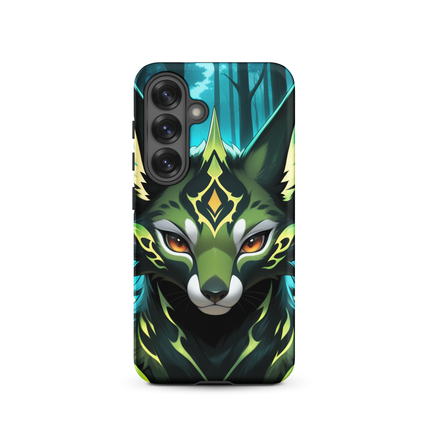 Coque Samsung® Félin Magique - Samsung Galaxy S25 - Double Couche Rigide - SoulCase