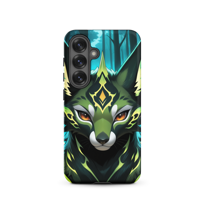 Coque Samsung® Félin Magique - Samsung Galaxy S25 - Double Couche Rigide - SoulCase