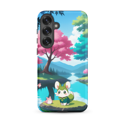 Coque Samsung® Adorable Tranquillité - Samsung Galaxy S25 Plus - Double Couche Rigide - SoulCase