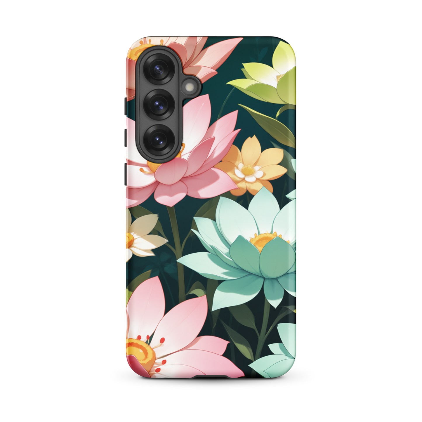 Coque Samsung® Jardin Fleuri - Samsung Galaxy S25 Plus - Double Couche Rigide - SoulCase