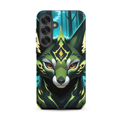 Coque Samsung® Félin Magique - Samsung Galaxy S25 Plus - Double Couche Rigide - SoulCase