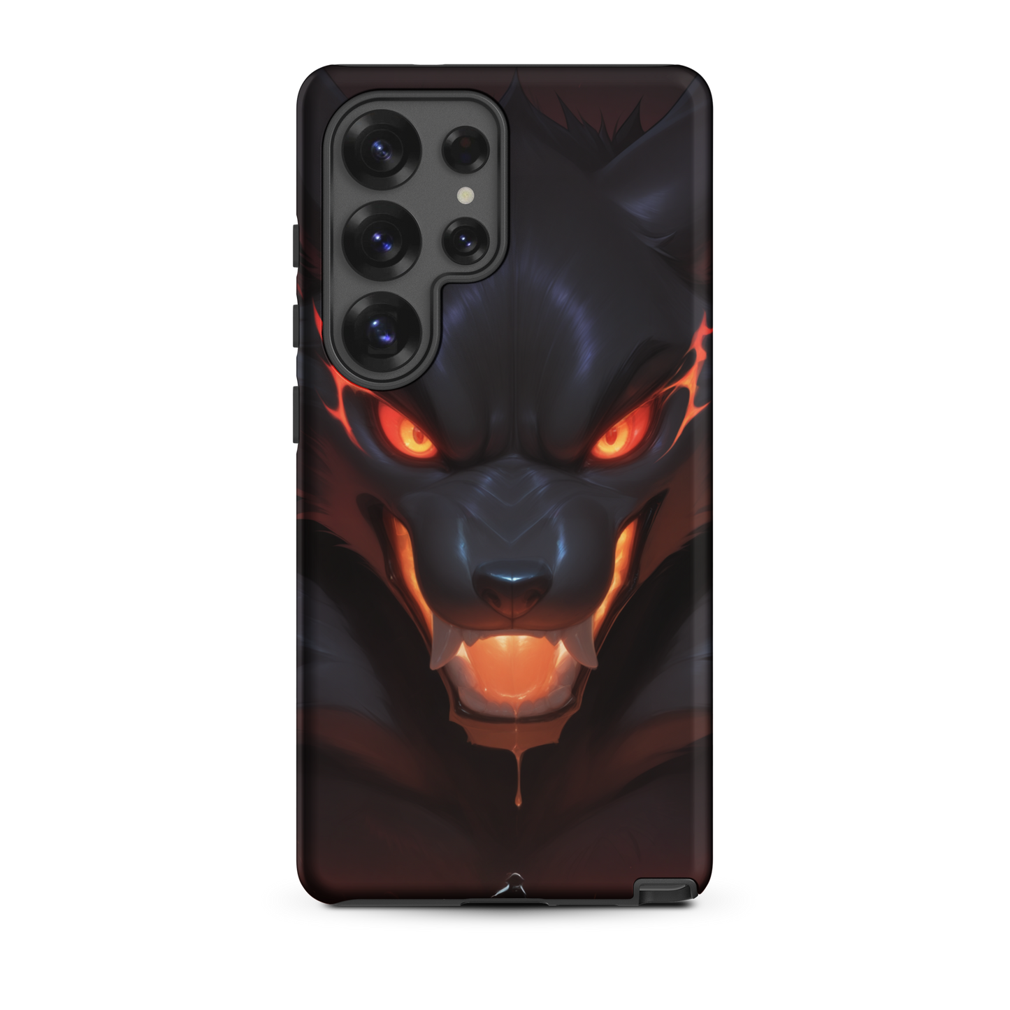 Coque Samsung® cerbère de feu - Samsung Galaxy S25 Ultra - Double Couche Rigide - SoulCase