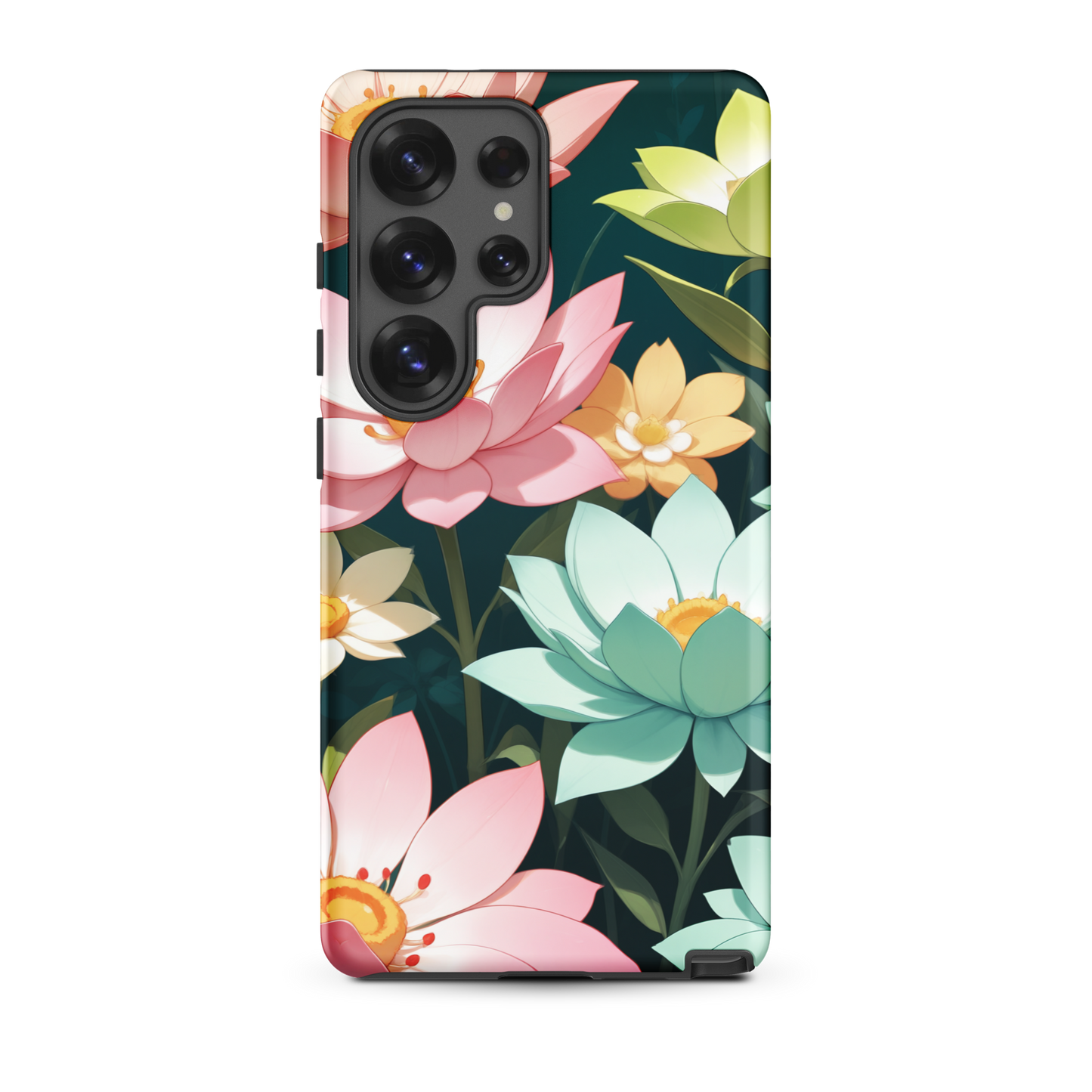 Coque Samsung® Jardin Fleuri - Samsung Galaxy S25 Ultra - Double Couche Rigide - SoulCase